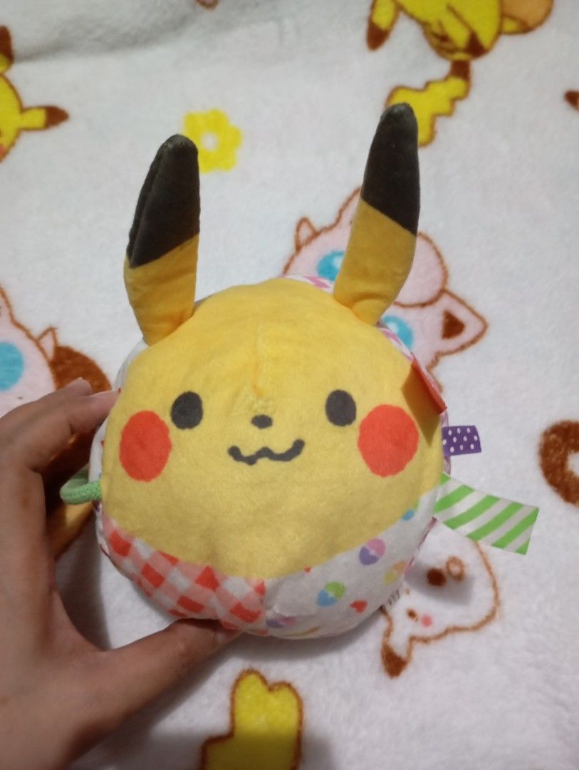 Pokemon for baby take all (Category: Babies & Kids Fashion) located in Mandaluyong City. Submitted by lil_zofievamps_shop (Listing ID 1468039512, Image 3). Description: take all only free pokemon ball rattle .