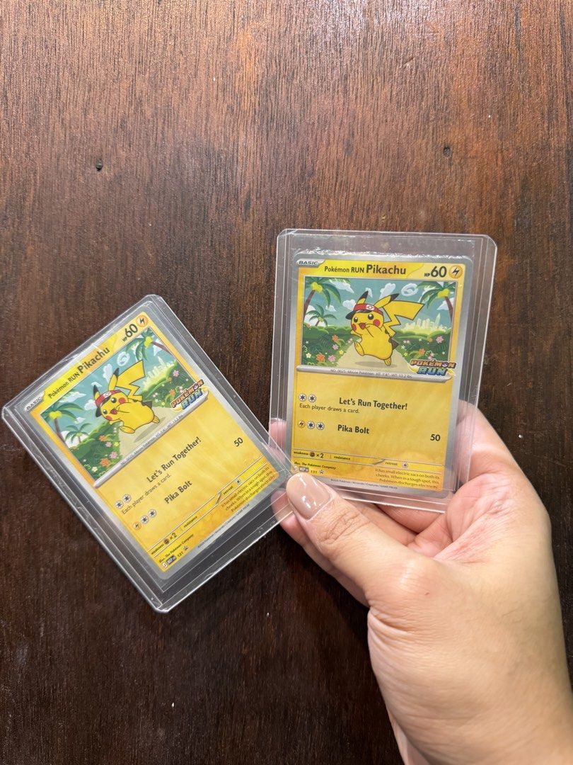 Pokemon Run Pikachu (Category: Raw Singles) located in Caloocan City. Submitted by malcolm_gt (Listing ID 1468047355, Image 1). Description: Sealed in its original plastic.