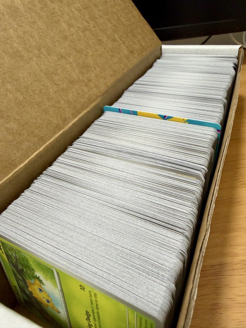 POKEMON TCG: Bulk lot (SFA and PBL) (Category: Card Boxes & Cases) located in Quezon City. Submitted by blueblink35 (Listing ID 1467873348, Image 1). Description: WTS / TAKE ALL: Dual-Set Master Binder Filler Pack (829 Total Cards) Perfect for master set collectors and deck builders! Pre-sorted collection heavily packed with 156 Rev Holos and 73 Holos from Shrouded Fable (SFA) and Pitch Black (PBL) set. All cards are i in mint condition. No Ultra