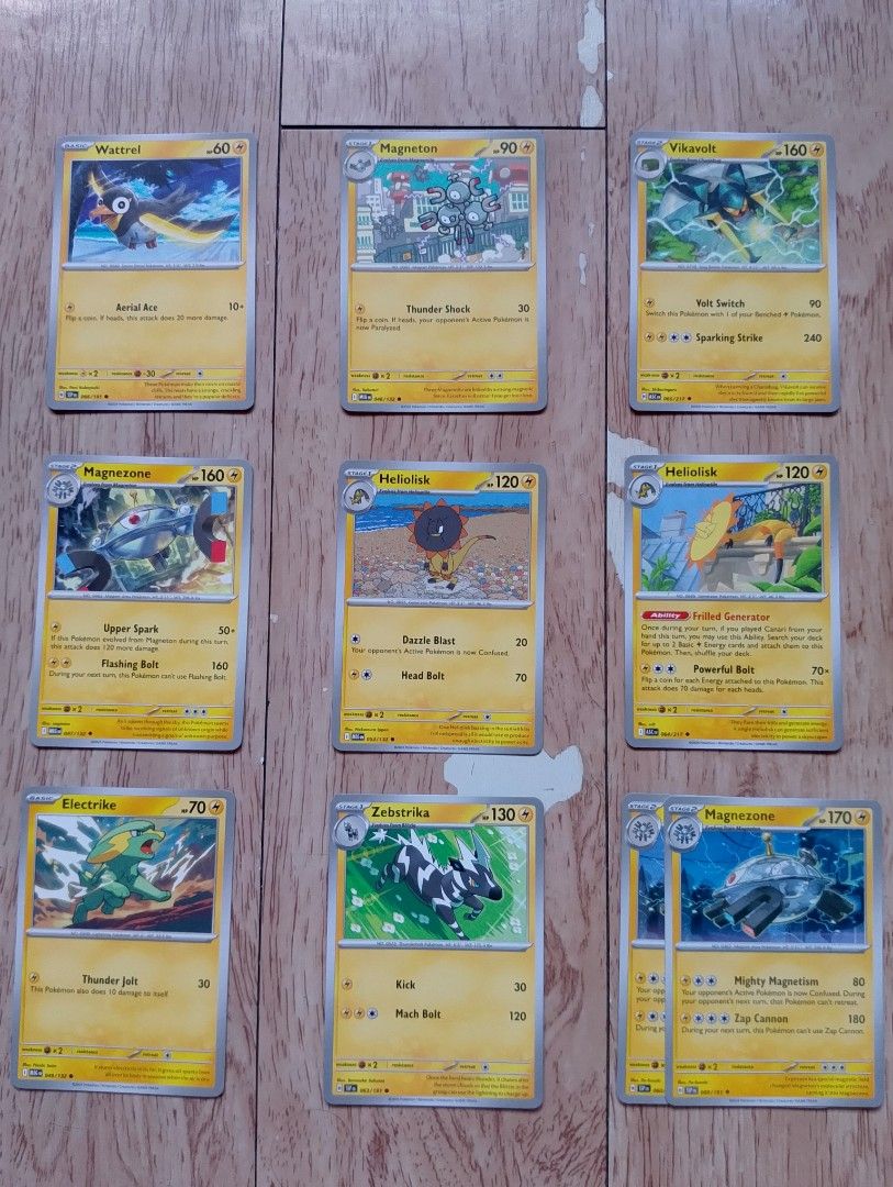 Pokèmon Cards | Common (Part 2) (Category: Trading Cards Accessories) located in Manila. Submitted by kaicams17 (Listing ID 1467846222, Image 2). Description: 10 pesos each! Can do discount if bought 5 or more :)) MOP: Gcash/Maribank/Gotyme MOD: J&T/LBC/Lalamove Can also do meetups around Taytay Rizal! 🤍 Price is negotiable also, just PM me :).