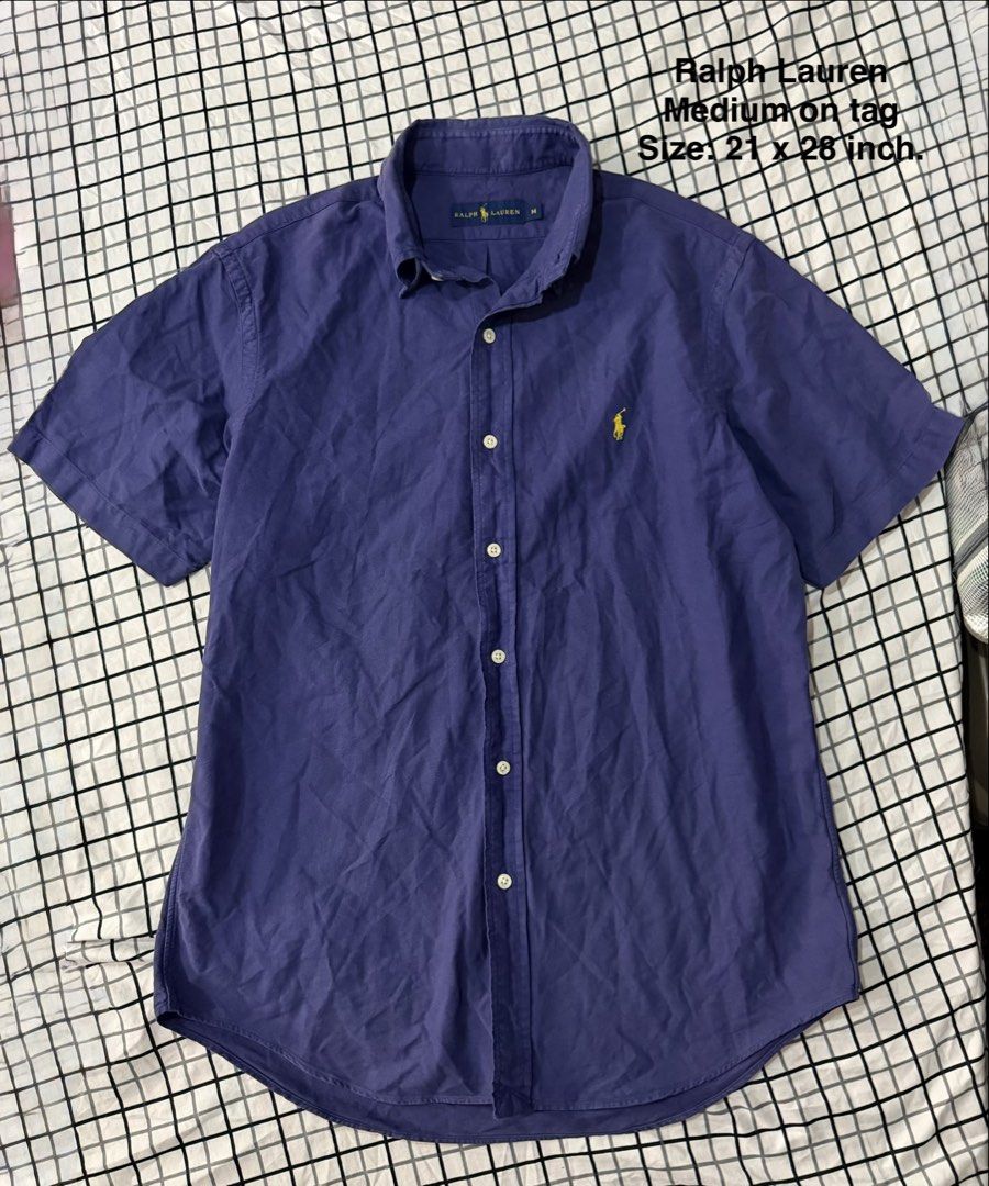 Polo Ralph Lauren button-down shirt (Category: Luxury Apparel) located in Manila. Submitted by pinkyswearshop2.0 (Listing ID 1467896455, Image 1). Description: .