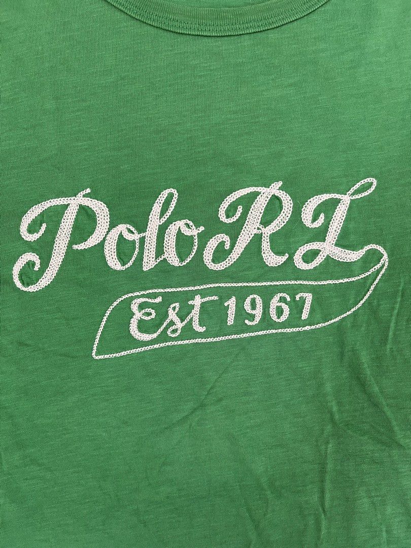 Polo Ralph Lauren chain-stitch embroidered (Category: Tshirts & Polo Shirts ) located in Imus. Submitted by jiroamari (Listing ID 1467960672, Image 3). Description: Size: Medium Width: 20 Length: 28.