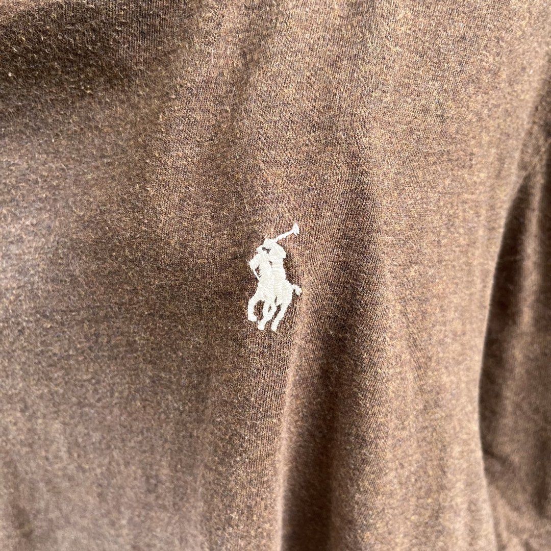 POLO RALPH LAUREN CHOCO BROWN SHIRT (Category: Tshirts & Polo Shirts ) located in Manila. Submitted by flippinn (Listing ID 1467891504, Image 3). Description: XXL 25W 30L Cut washtag Lalamove or J&t Express + Shipping fee.