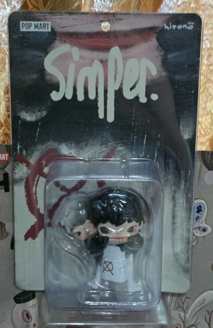 Pop Mart Hirono Simper (Category: Figurines & Statues) located in Quezon City. Submitted by raech.coollect (Listing ID 1467883352, Image 1). Description: Sealed.