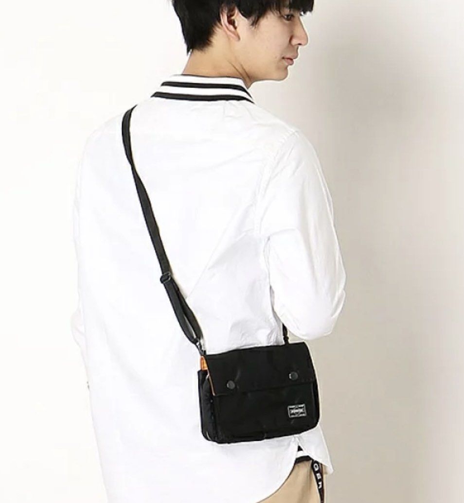 Porter Tanker Shoulder Bag Black (Category: Sling Bags) located in Manila. Submitted by hippiesph (Listing ID 1467850306, Image 2). Description: PORTER TANKER YOSHIDA & Co. ( 2-Way Shoulder Bag/Pouch ) Authentic Like new condition Price: 4,800 + sf 📩 .