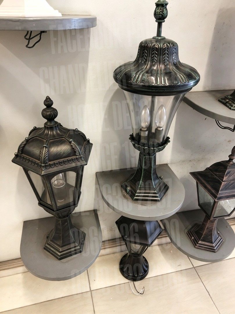Post lamp (Category: Lighting) located in Manila. Submitted by aranyailawan (Listing ID 1467855039, Image 2). Description: C.O.D Metro Manila only W/ delivery fee PAYMENT FIRST Province Area W/ Shipping fee FACEBOOK PAGE Chandelier Lamps Home Decor Since 1980 ☎️ 02 8633 2287 📱0920 532 2080.