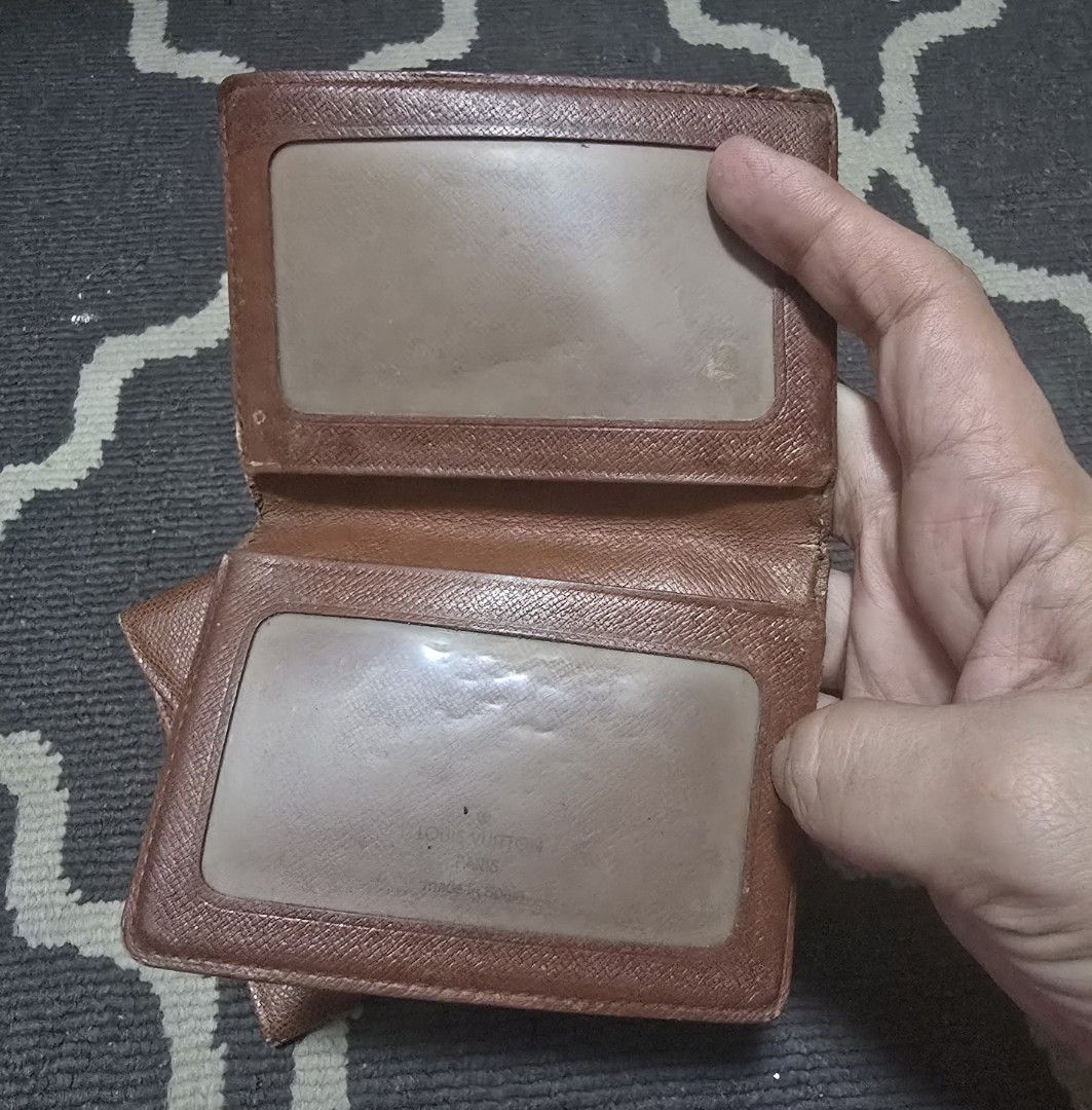 Prada, Celine Paris , Louis Vuitton Wallet Set (Category: Luxury Bags & Wallets) located in Manila. Submitted by brandedshoppe_mnl (Listing ID 1468029733, Image 2). Description: 100% Original Prada, Lv and Celine Paris Wallet -wirh flaws as seen on picture, it could be project wallets -Three designer wallets bundle. Black Prada wallet with tag, brown textured Celine tri-fold wallet, and Louis Vuitton monogram photo ID wallet. Genuine leather cons