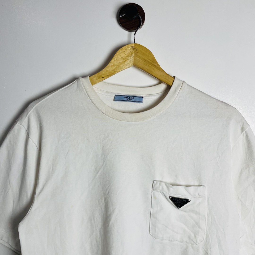 Prada Shirt (Category: Formal Shirts) located in Cavite. Submitted by ferrerapparel. (Listing ID 1467993715, Image 1). Description: No issues Excellent condition M-L Color rate:9.5/10.