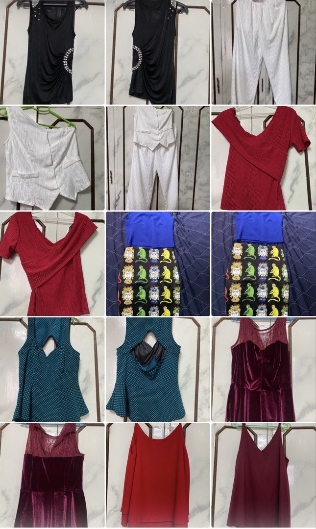 Preloved blouse and terno (Category: Blouses) located in Mandaluyong City. Submitted by twindove04 (Listing ID 1467916208, Image 1). Description: 99 blouse and terno 169 .