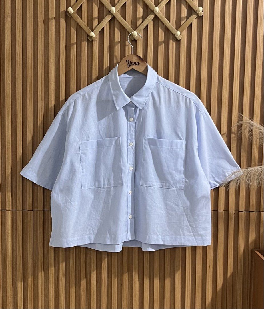 Premium Cotton Short Shirt (Category: Shirts) located in Caloocan City. Submitted by ynna_27 (Listing ID 1467973446, Image 1). Description: Premium Cotton Short Shirt no brand Used - Good as new XL size Issue : x Price 449.