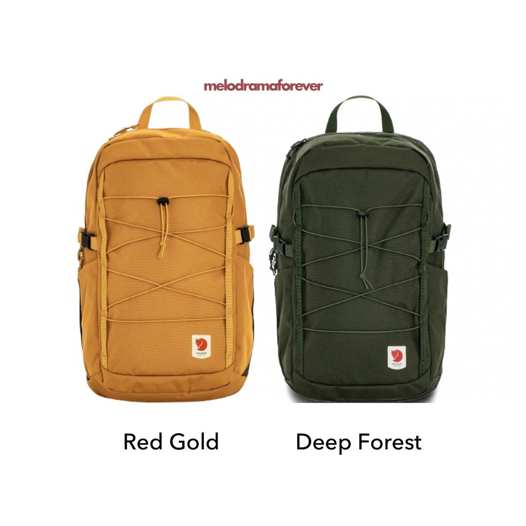 Pre-order / Fjallraven Skule 24 Backpack (Category: Backpacks) located in San Antonio. Submitted by melodramaforever (Listing ID 1468006267, Image 3). Description: PRE-ORDER! Fjallraven Skule 28 Backpack This pre-order requires full payment. ETA to PH: 2-3 weeks upon ordering Colors: Nimbus Blue, Dusty Rose, Red Gold, Deep Forest, Navy, Black Versatile backpack with large main compartment featuring a raised and padded laptop sleeve and zippered m