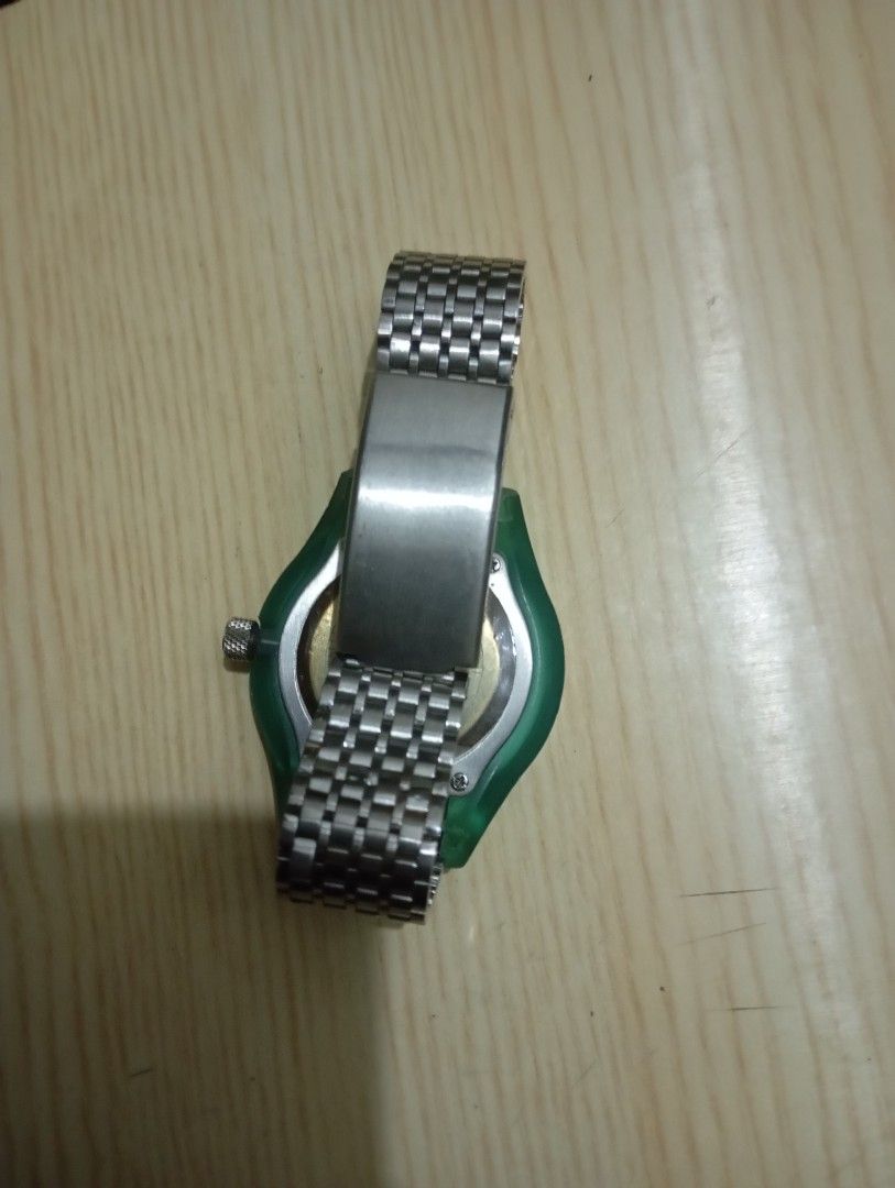 Puma (Category: Men's Watches) located in Las Pinas. Submitted by quick_deals_great_finds2 (Listing ID 1468046872, Image 3). Description: Original good working condition Quartz with battery 38mm fits wrist 7 inches.
