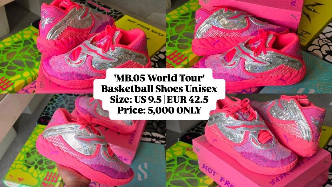 PUMA BASKETBALL SHOES (Category: Other Sports Equipment and Supplies) located in Las Pinas. Submitted by tjnnlyn (Listing ID 1467929462, Image 1). Description: 🚨BASKETBALL SHOES FOR SALE ALREADY IN DISCOUNTED PRICE ▪️Brandnew complete package. ▪️💯% Original ▪️On hand.