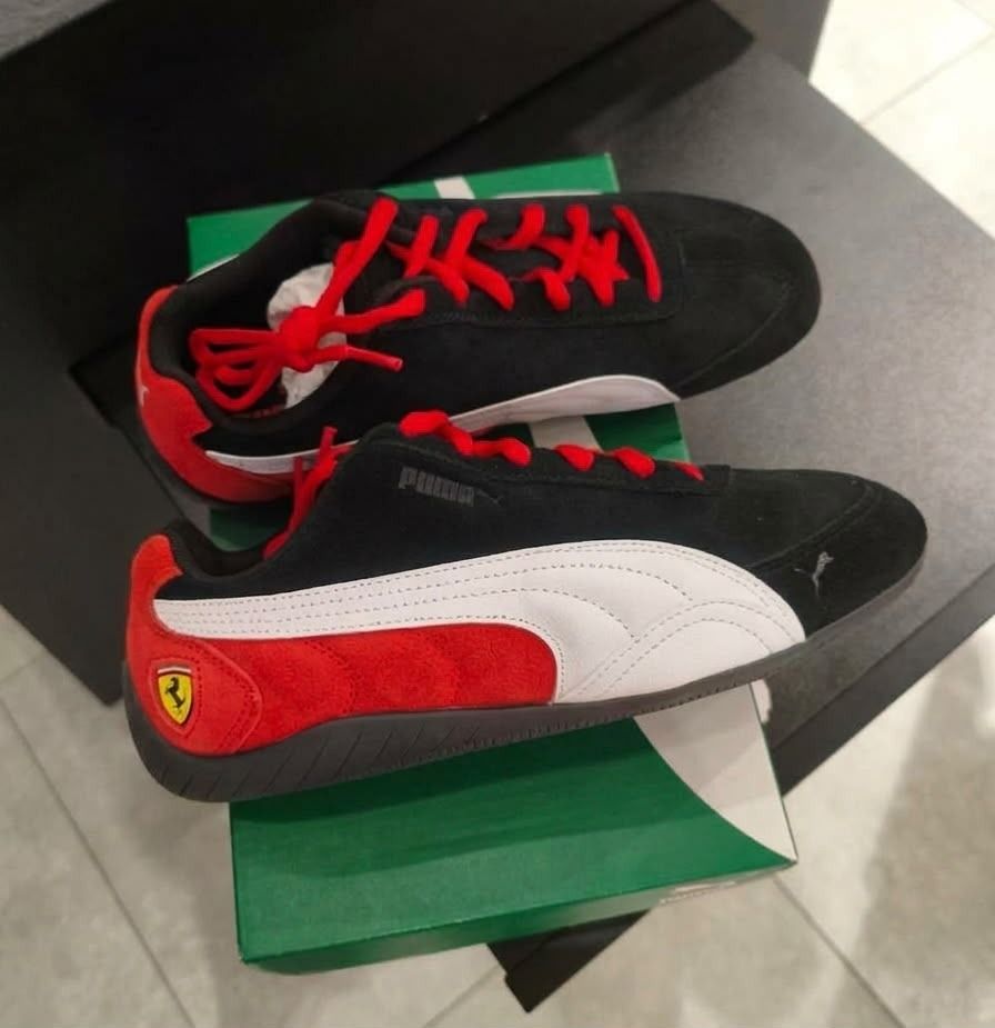 Puma Ferrari Speedcat Limited Edition (Category: Casual Shoes) located in Caloocan City. Submitted by katyperiperi (Listing ID 1467921863, Image 2). Description: •Slightly negotiable! •Receipt dated 13 October 2026. •Never worn. •Box and white lace included.