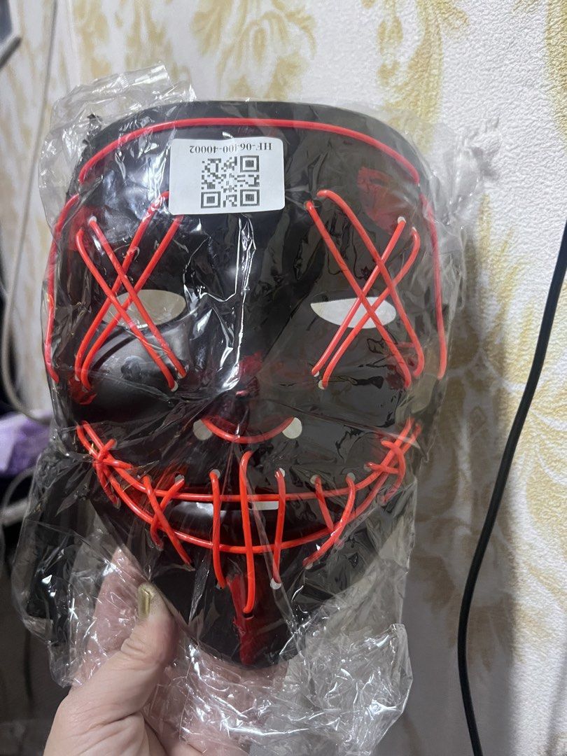 Purge mask led mask (Category: Announcements) located in Mandaluyong City. Submitted by samarahmay (Listing ID 1468008343, Image 1). Description: Available onhand.