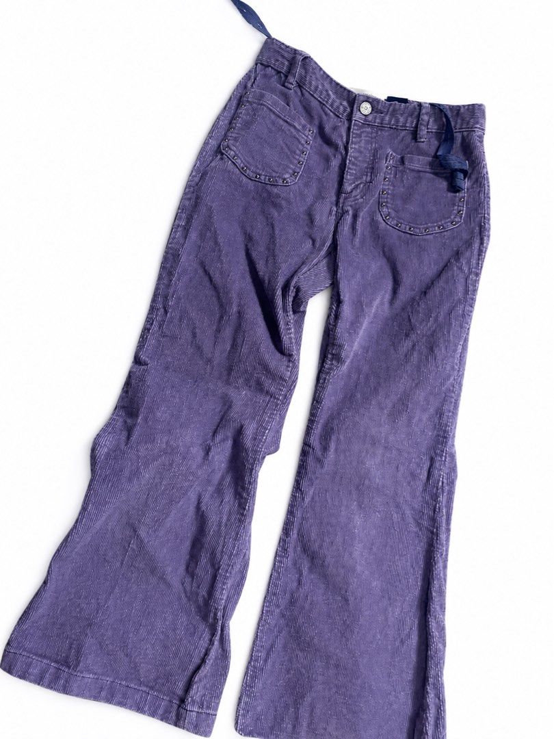 Purple Pants for Kids (Category: Jeans) located in Manila. Submitted by amethystthrifts (Listing ID 1467958607, Image 1). Description: GAP Brand for kids has stain at the back waist part Tondo Manila Loc Gcash MOP Lalamove or Jnt.
