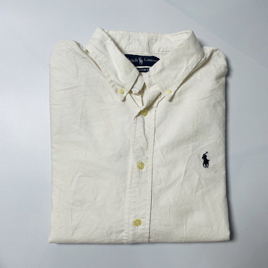 Ralph Lauren Button Down (Category: Tshirts & Polo Shirts ) located in Cavite. Submitted by ferrerapparel. (Listing ID 1467853342, Image 1). Description: Excellent condition Color rate:9.5/10 L-XL Need wash.