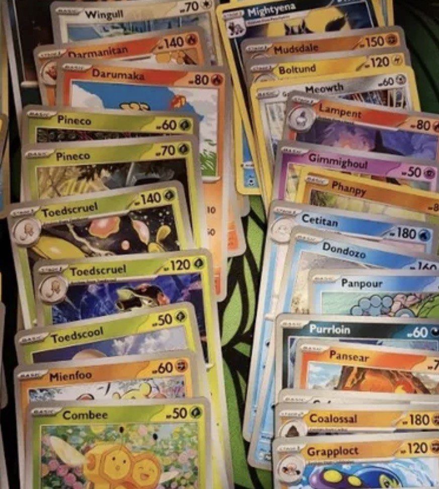 Random 10 pcs authentic pokemon cards (Category: Trading Cards Accessories) located in Manila. Submitted by vintageaccessories (Listing ID 1465080512, Image 1). Description: .