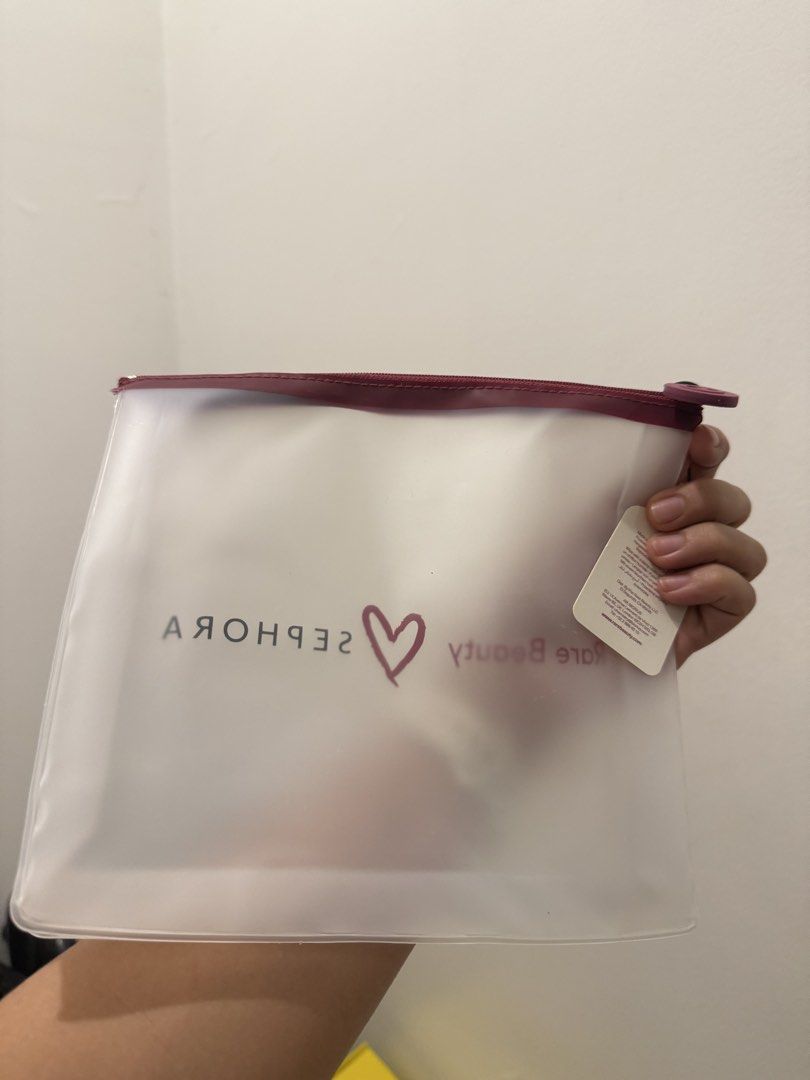 Rare beauty x sephora pouch (Category: Makeup) located in Quezon City. Submitted by quirksandcurls (Listing ID 1467857239, Image 3). Description: .