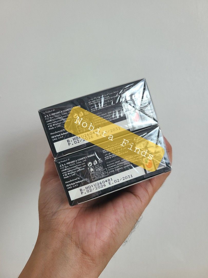 Rayhaan Lion (Category: Fragrance & Deodorants) located in Naga. Submitted by nobita_1807 (Listing ID 1467850640, Image 2). Description: 1900 each Payment first plus 250 shipping fee Mode of payment; Gcash 0967-330-6692 Courier; LBC .
