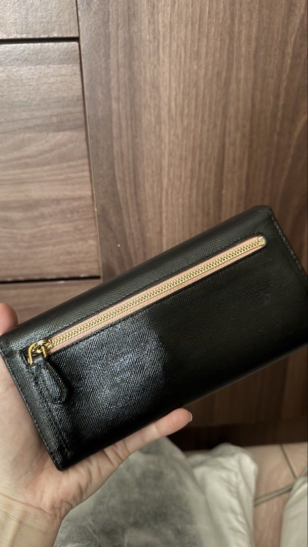 (Recolored) Prada long wallet wallet on chain woc (Category: Luxury Bags & Wallets) located in Valenzuela. Submitted by shop.spark.joy (Listing ID 1468050715, Image 2). Description: .