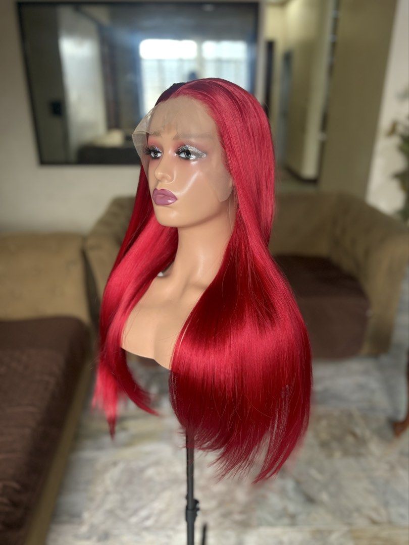 Red Lace Front Wig (Brand New!) (Category: Hair Accessories) located in Manila. Submitted by stellarwigs (Listing ID 1467846700, Image 3). Description: Red Lace Front Wig For Sale! Price: ₱1500 only! (brand new) ✅FREE PARTING (13x4) (30 Inches) ✅Can be curled or straightened and washed. ✅Futura Fiber Close to human hair. ✅Thick High Quality Hair. ✅What you see is what you get. ✅On Hand! Shipping available nationwide. ✅Same day delivery around met