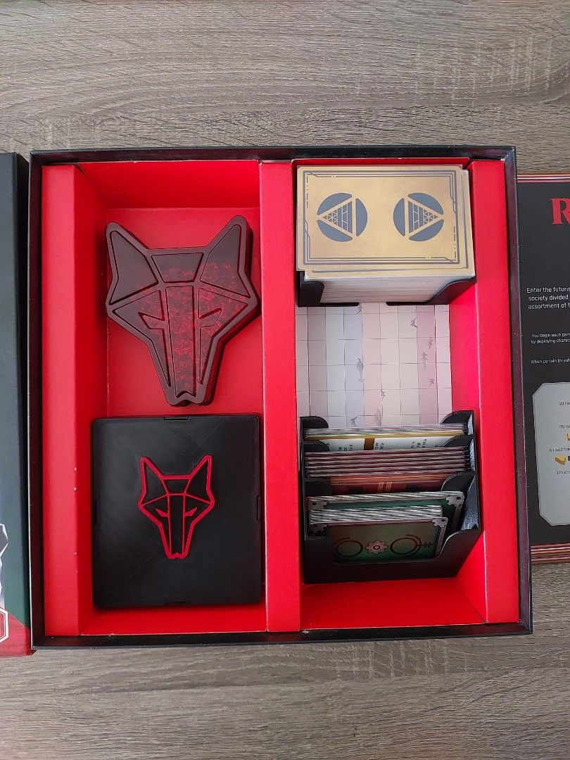 Red Rising Board Game (Category: Board Games & Puzzles) located in Las Pinas. Submitted by spenssoria (Listing ID 1467895976, Image 3). Description: Cards are sleeved 3D printed deck and components holder included Open for trade, DM for offers.