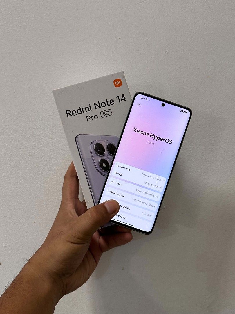 REDMI NOTE 14 PRO 5G 256 (Category: Xiaomi) located in Caloocan City. Submitted by dejesusjom86444 (Listing ID 1467933352, Image 3). Description: UNIT CASE BOX ONLY ISSUE CASE MARK CALOOCAN SOUTH OPEN FOR MEET UP AND DELIVERY FEE (GAS FEE APPLIES).