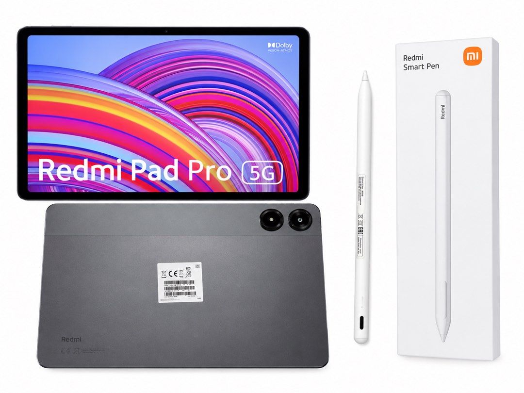 Redmi Pad Pro 5g with Redmi Smart Pen Price NEGOTIABLE (Category: Android) located in Quezon City. Submitted by jooy03 (Listing ID 1467843164, Image 1). Description: 📱 FOR SALE: Redmi Pad Pro 5G – Graphite Gray ✨ 8GB RAM | 128GB ROM 📶 5G with SIM Slot 🖊️ Redmi Smart Pen included 📦 With box 🔌 Charger NOT included Perfect for work, school, watching movies, gaming, and everyday use. 💻✨ Condition: Well loved 📩 PM me if interested. Serious buye