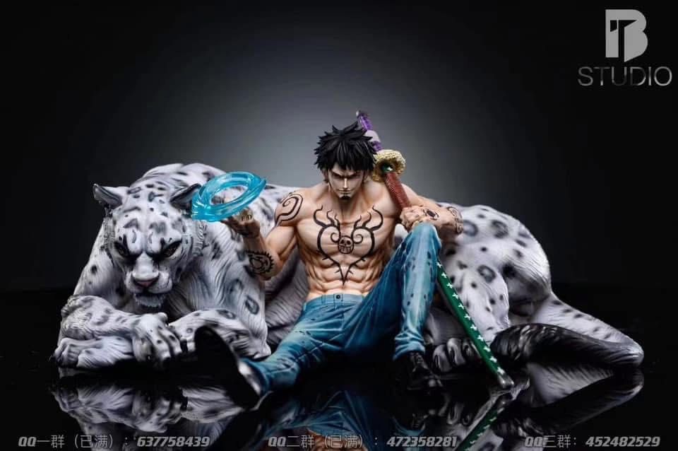 [RESIN] BT Studio - One Piece - Law with Snow Leopard (Category: Figurines & Statues) located in Valenzuela. Submitted by _rurijichann (Listing ID 1467957206, Image 1). Description: DIMENSIONS: - H10cm W25cm D26cm METRO MANILA ONLY. LALAMOVE, GRAB OR PICK UP ONLY. LOCATION: VALENZUELA CITY MOP: BANK TRANSFER MEET UP BY SCHED: - CLOVERLEAF - TRINOMA - SM NORT EDSA - SM CALOOCAN.