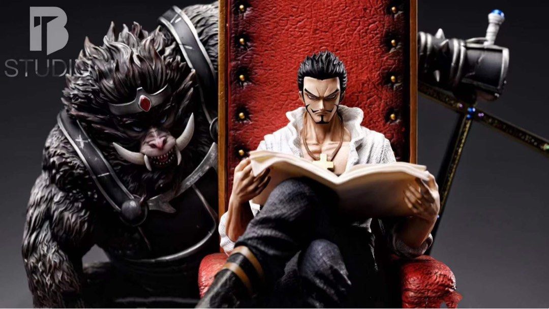 [RESIN] BT Studio - One Piece - Mihawk with Humandrills (Category: Figurines & Statues) located in Valenzuela. Submitted by _rurijichann (Listing ID 1467956420, Image 2). Description: DIMENSIONS: - H24.5cm W26cm D35cm METRO MANILA ONLY. LALAMOVE, GRAB OR PICK UP ONLY. LOCATION: VALENZUELA CITY MOP: BANK TRANSFER MEET UP BY SCHED: - CLOVERLEAF - TRINOMA - SM NORT EDSA - SM CALOOCAN.