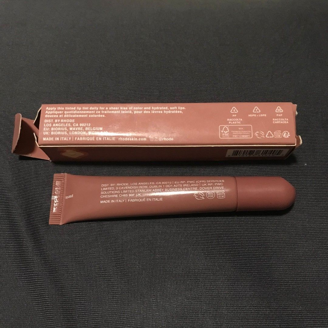 Rhode Lip Peptide Birthday Edition Toast (Category: Makeup) located in Pasuquin. Submitted by xixiaaa_cc (Listing ID 1467961971, Image 2). Description: ୨ৎ RHODE LIP PEPTIDE — BIRTHDAY EDITION 🎀💋 ♡ Shade: Toast ♡ Condition: Brand New with Box ♡ RFS: Decluttering (duplicate) ୨ৎ PAYMENT METHODS 💸 ♡ GCash ♡ Bank Transfer 📌 Pay as you order! Actual photos posted. DM for inquiries and orders. 💌.