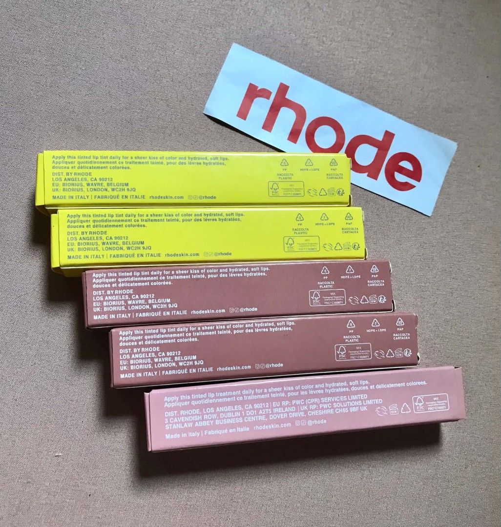 Rhode Lip Peptides (Category: Makeup) located in Pasuquin. Submitted by xixiaaa_cc (Listing ID 1467975320, Image 3). Description: Brand New Rhode Lip Peptides~ AVAILABLE SHADES: TOAST 🍞 RASPBERRY JELLY 🍇 SALTY TAN 🥜 ESPRESSO ☕ RIBBON 🎀 We accept Gcash/Bank Transfer as payment method. Pay as you order! Thank you! .