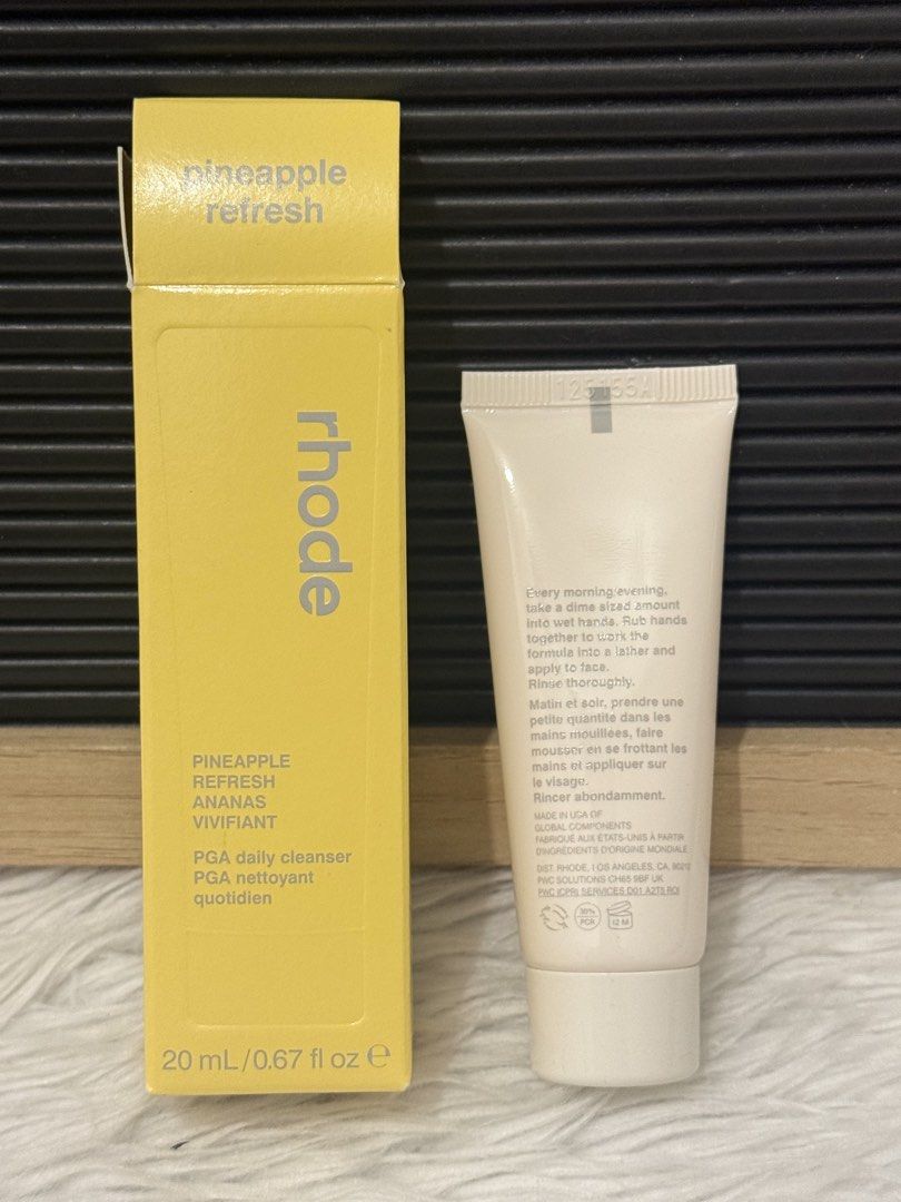 Rhode Pineapple Refresh PGA daily cleanser (Category: Face Care) located in Quezon City. Submitted by quirksandcurls (Listing ID 1467857011, Image 2). Description: .