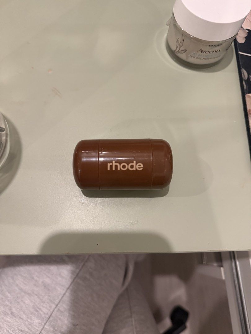 Rhode Pocket Bronze Pebble (Category: Makeup) located in Makati City. Submitted by stallionmegx (Listing ID 1467865424, Image 1). Description: - Item: Rhode Pocket Bronze Cream Bronzer Stick - Shade: Pebble - Size: 5.3g / 0.18 oz - Origin: Made in Korea - Authenticity: 100% authentic Rhode Skin - Condition: Brand new (uncapped only for photo purposes) - Perfect for an easy, dewy, and natural sunkissed look! Authentic.