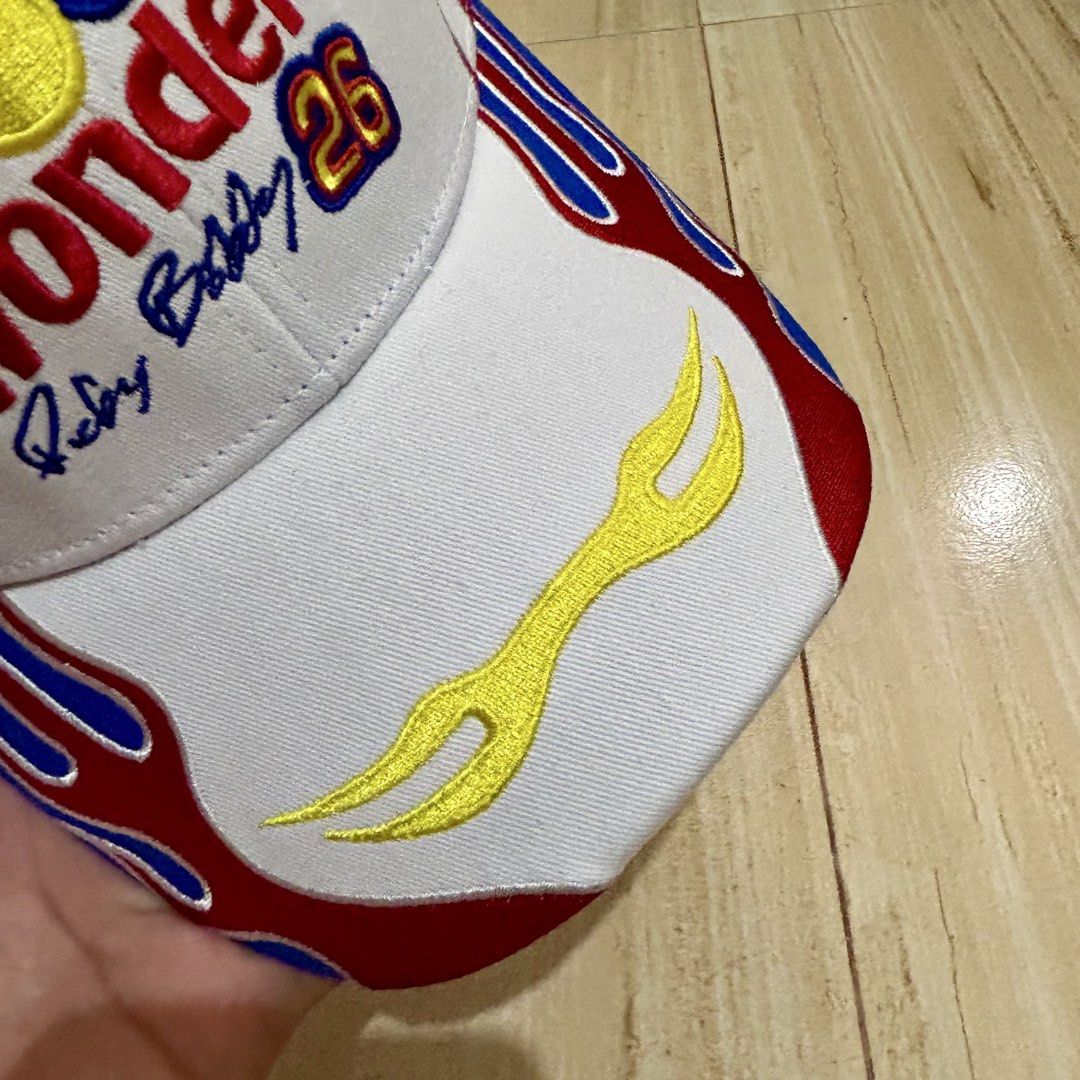 Ricky Bobby Wonder 26 Racing Cap (Category: Caps & Hats) located in Manila. Submitted by thrifto1 (Listing ID 1467966848, Image 3). Description: Plaridel Bulacan loc Detailed pictures posted 600 only As new condition Dm for sure buyer.