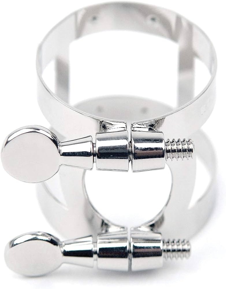 RICO - Alto Sax Nickel Plated Ligature (RAS1LN), Hobbies & Lifestyle ...