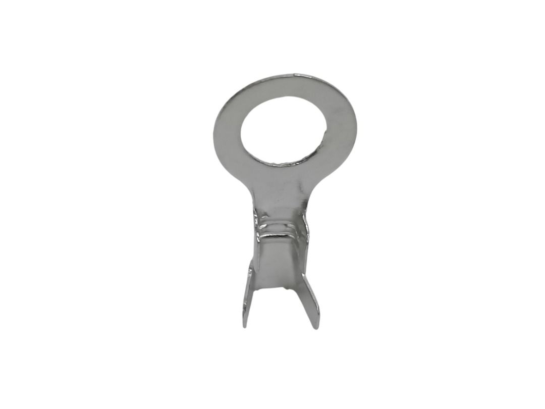 RING TERMINAL TIN PLATED SILVER HEAT-RESISTANT, 1-PC per ORDER (Category: Electrical, Adaptors & Sockets) located in Quezon City. Submitted by besteinpc (Listing ID 1467906423, Image 3). Description: RING TERMINAL TIN PLATED SILVER HEAT-RESISTANT, 1-PC per ORDER FEATURES: INNER DIAMETER 👉a. 3mm 👉b. 4mm 👉c. 5mm 👉d. 6mm 👉e. 8mm 👉f. 10mm 👉Brand: No Brand 👉Type: Crimp Connector 👉Termination Type: Crimping 👉Color: Silver 👉Contact Material: 