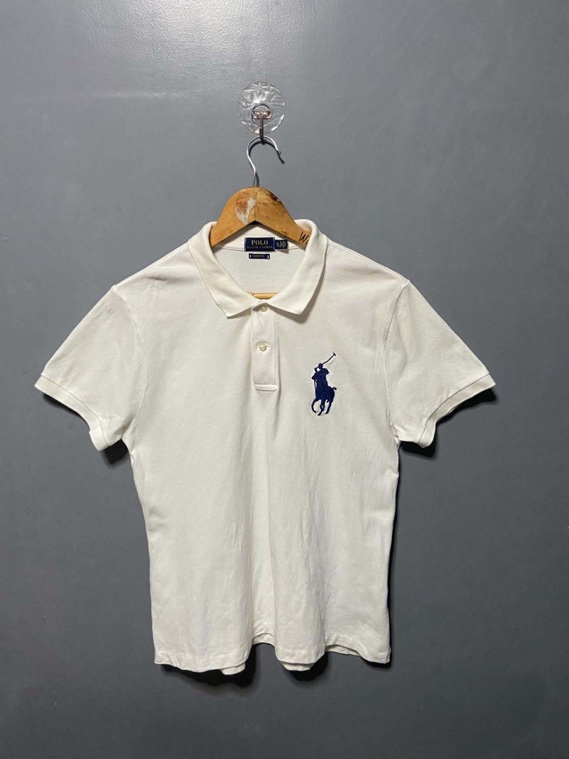 RL Polo Shirt Big Pony (Category: Activewear) located in Davao. Submitted by pakoys10_thrift (Listing ID 1467916409, Image 1). Description: Polo Ralph Lauren Polo Shirt Big Pony🏇 Skinny Fit Excellent Condition Color Rate 10/10 Size: XL on tag Dimes: Length 27 Width 20 No Issue❌(Need Wash) 🏷️780 Free Shipping✈️ Location Davao City📍.