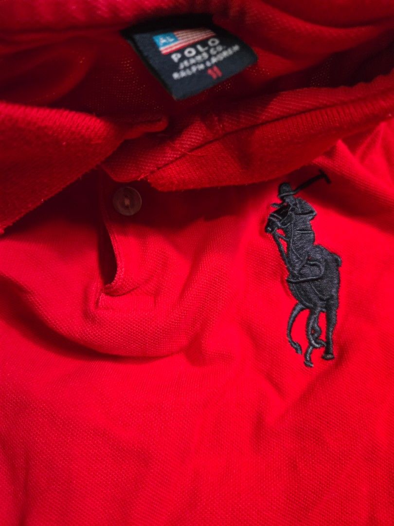 RL RED POLO 3T (Category: Babies & Kids Fashion) located in Paranaque City. Submitted by houseofjacob (Listing ID 1467917280, Image 2). Description: ✨ **Preloved with Love ❤️🎄** ✨ 👕 **Fits ages 2–4 years old**, depending on your little one’s size. Selling my son’s outgrown clothes, mostly purchased from malls and abroad. These clothes still have lots of love to give and are ready for their next little owners! 🥰❤️ 🎁 **A Little Love Goes a Long