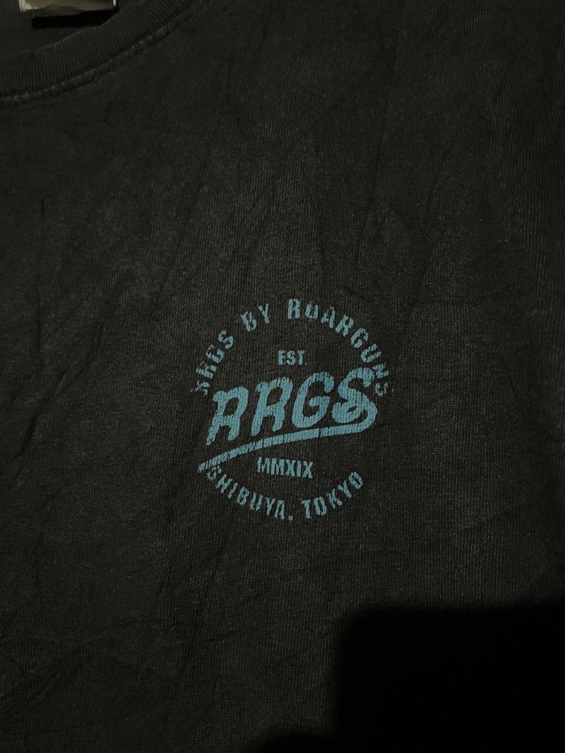 R.R.G.S. by Roarguns (Category: Activewear) located in San Jose del Monte. Submitted by naaahmaaan (Listing ID 1468014527, Image 3). Description: - Dimes : L 28 - W 24 - Size : Large - Good Condi - Sjdm Bulacan 📍 - Dm me for more Inquiries 📩.