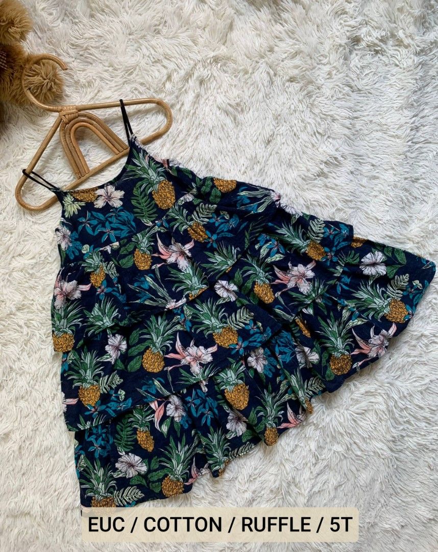 Ruffles dress 5T (Category: Babies & Kids Fashion) located in General Santos City (Dadiangas). Submitted by happyhues_2021 (Listing ID 1467889195, Image 1). Description: .