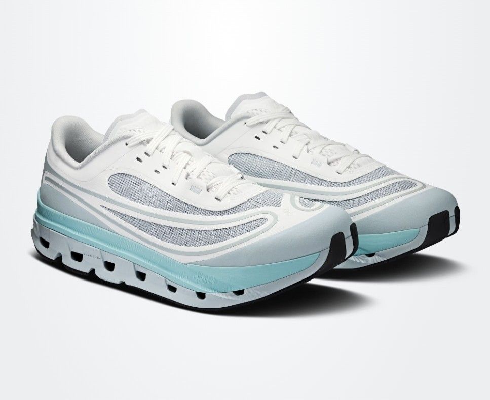 Rush!!! On Cloudflow 5 AD in Hail/White US 8 (Category: Sneakers) located in Manila. Submitted by acepgarcia1987 (Listing ID 1467856426, Image 1). Description: - Brand: On Cloudflow 5 AD in Hail/White, - Colorway: White and Light Blue - Size: US 8 / EU 41 / UK 7.5 / JP 26 - Condition: Clean overall with minimal wear - Features: Swiss engineering, breathable mesh upper, and signature CloudTec cushioning - Performance: Excellent daily trainer with 