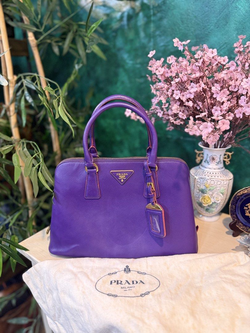 Saffiano Lux Prada Alma (Category: Luxury Bags & Wallets) located in Quezon City. Submitted by fivethousandlilies (Listing ID 1467919068, Image 1). Description: Guaranteed authentic Signs of wear press mark Pm for more details .