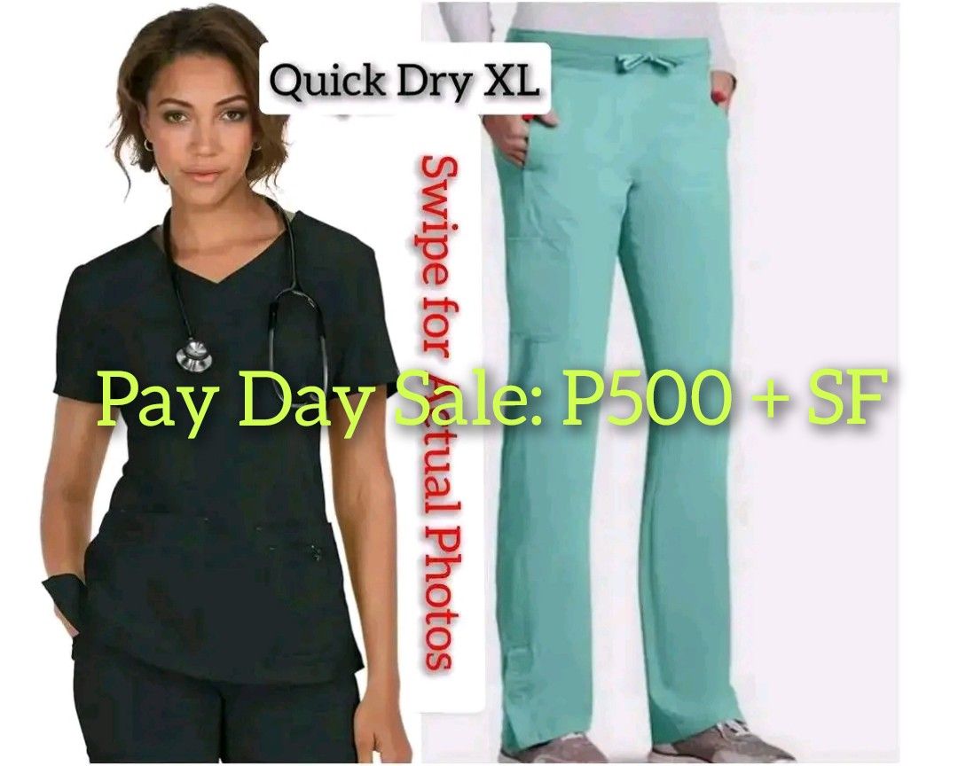 SALE: P500 PER SET SCRUB SUITS (FOR EASY BROWSING) (Category: Others Tops) located in Baguio. Submitted by ogiesiomai23 (Listing ID 1467870618, Image 2). Description: Selection HQ Scrub Suits (US/Cad Brands) See caption for the details. All nicer in actual. Browse timeline for the itemized postings/listings with actual photos. SALE Price: P500 + SF Maganda mga ito naka sale lang kaya mura po. Bawal sa barat po. Know din po your size. Payment Firs