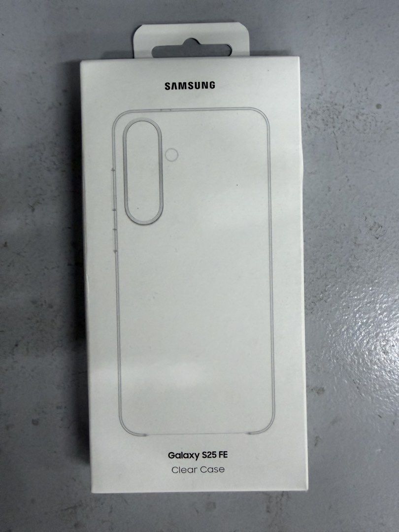 Samsung S25 FE Clear Case (Category: Cases & Sleeves) located in Manila. Submitted by wired_24x7 (Listing ID 1467911862, Image 1). Description: .