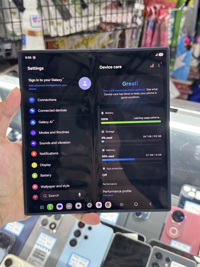 SAMSUNG Z FOLD 7 12/512GB OPENLINE NTC VARIANT NO ISSUE (Category: Other Gadgets) located in San Juan City. Submitted by aynaagadgets (Listing ID 1467980121, Image 2). Description: SAMSUNG Z FOLD 7 12/512GB OPENLINE OCTOBER 2026 STALL #: XB-07 FOR SALE | TRADE / SWAP PASS SA MGA SCAMMERS / THIRD PARTY (RFS: Buy and Sell) ⬇️DETAILS⬇️ •12/512 GB (Other storage is also available) •Blue (Other color is also available but price may vary) •NTC Variant 