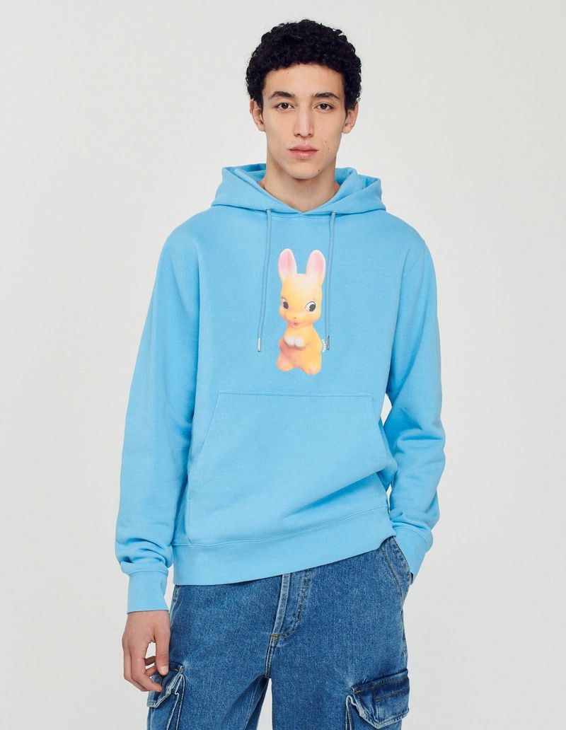 Sandro hoodie (Category: Coats, Jackets and Outerwear) located in Quezon City. Submitted by dailyfits08 (Listing ID 1468019550, Image 2). Description: Sandro hoodie 21.5x24.5 Size large Excellent .