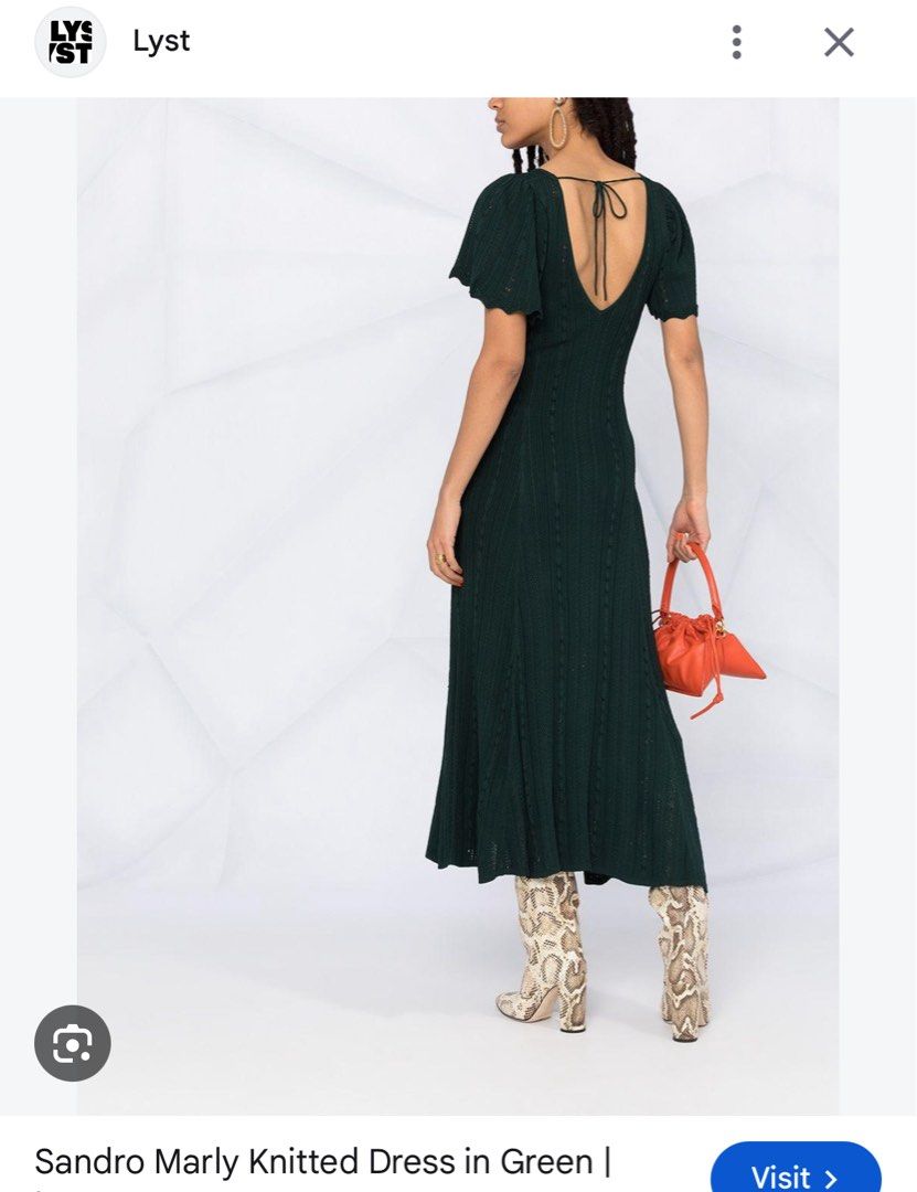 Sandro Marly knitted Dress (Category: Dresses) located in Quezon City. Submitted by byuklph (Listing ID 1467995764, Image 1). Description: Auth💯Sandro Size36 Excellent condition .