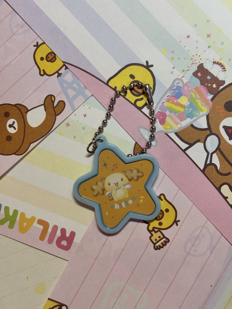 Sanrio Cinnamoroll Chiffon Star Shaped Keychain (Category: Vintage Collectibles) located in San Juan City. Submitted by glitznpops.ph (Listing ID 1467881010, Image 1). Description: .